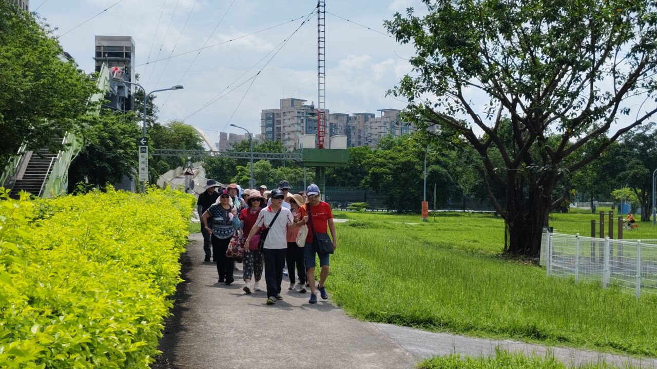 江心會古亭河濱公園健行活動